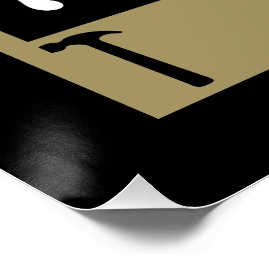 Zuhause-Verbesserung Poster (Ecke)