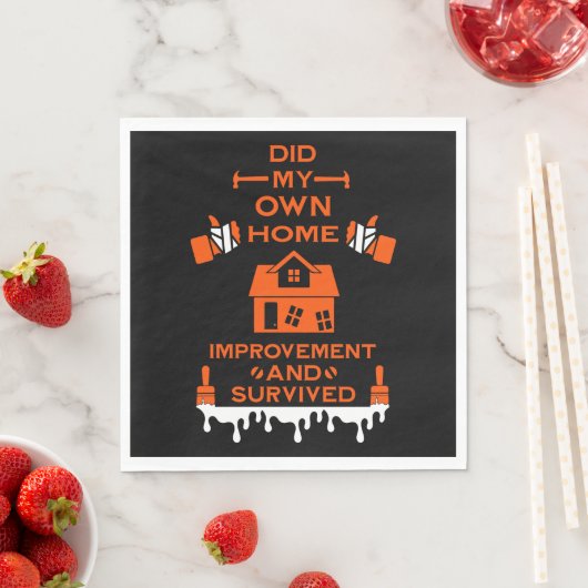 Zuhause-Verbesserung Serviette (Beispiel)