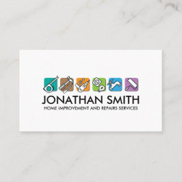 Zuhause-Verbesserung und -Reparatur Visitenkarte