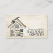 Zuhause-Verbesserung und -Reparatur Visitenkarte (Vorderseite)
