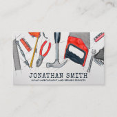 Zuhause-Verbesserung und -Reparatur Visitenkarte (Vorderseite)