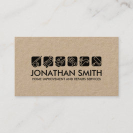 Zuhause-Verbesserung und -Reparatur Visitenkarte