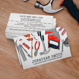 Zuhause-Verbesserung und -Reparatur Visitenkarte