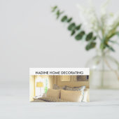 Zuhause-Verzierung Visitenkarte (Stehend Vorderseite)