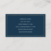 Zuhause Visitenkarte (Rückseite)