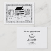 Zuhause Visitenkarte (Vorne/Hinten)