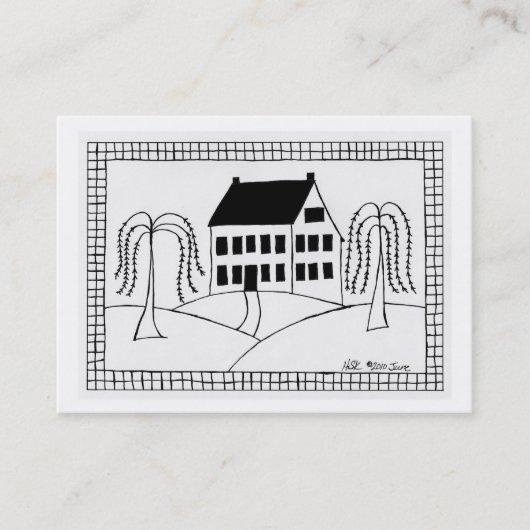 Zuhause Visitenkarte (Vorderseite)