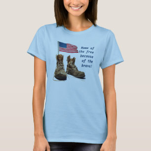 Zuhause vom freien wegen des tapferen! T-Shirt