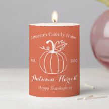 Zuhause von Autumn Harvest Pumpkin Family