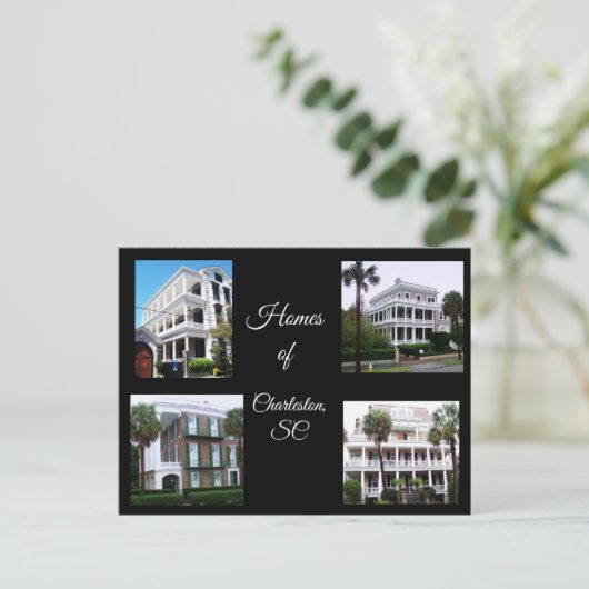 Zuhause von Charleston Postkarte (Stehend Vorderseite)