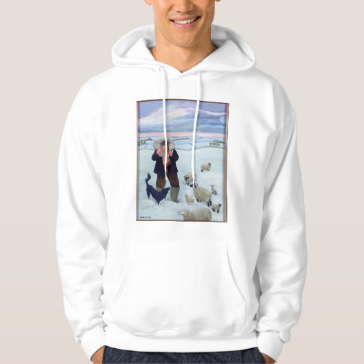 Zuhause von der Falte Hoodie (Vorderseite)