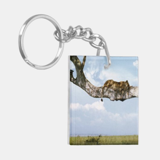 Zuhause von Lion Office personalize Destiny Destin Schlüsselanhänger (Vorderseite links)