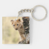 Zuhause von Lion Office personalize Destiny Destin Schlüsselanhänger (Rückseite)