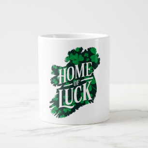 Zuhause von Luck Ireland Jumbo-Tasse