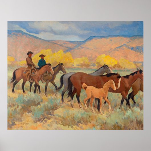 Zuhause von Maynard Dixon Poster (Vorne)