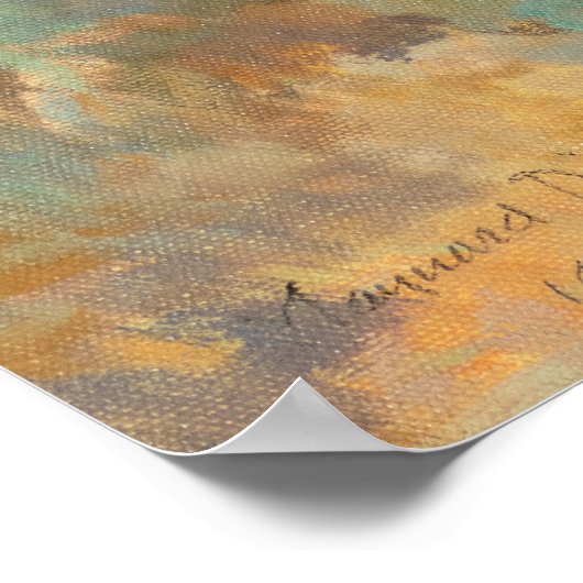 Zuhause von Maynard Dixon Poster (Ecke)