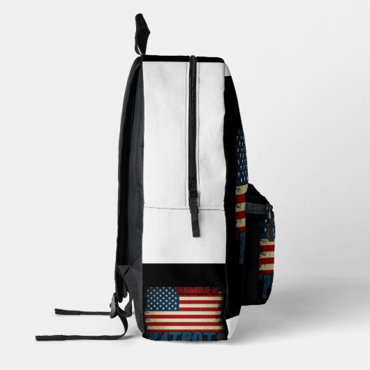 Zuhause von Patrioten Bedruckter Rucksack (Links)