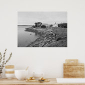 Zuhause von Pearl of Orrs Island Poster (Küche)