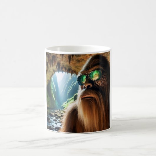 Zuhause von Sasquatch Kaffeetasse (Mittel)