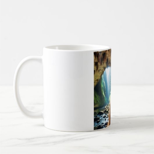 Zuhause von Sasquatch Kaffeetasse (Links)