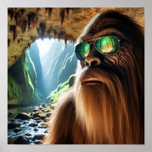 Zuhause von Sasquatch Poster (Vorne)