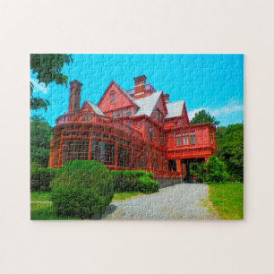 Zuhause von Thomas Edison New Jersey. Puzzle