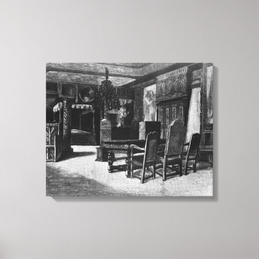 Zuhause von Victor Hugo Leinwanddruck (Vorderseite)