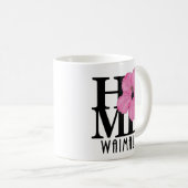 ZUHAUSE Waimalu Pink 11oz Kaffeetasse (VorderseiteRechts)