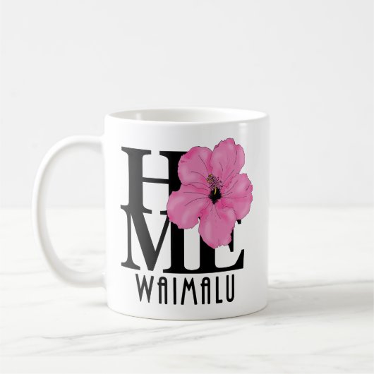 ZUHAUSE Waimalu Pink 11oz Kaffeetasse (Links)