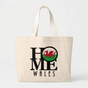 ZUHAUSE Wales Jumbo Stoffbeutel