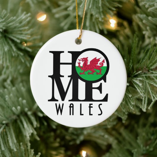 ZUHAUSE Wales Keramik Ornament (Baum)