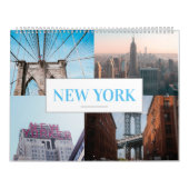 Zuhause Wall New York City Calendar Sehenswürdigke Kalender (Titelbild)