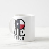 ZUHAUSE Watauga Texas 11oz Kaffeetasse (Vorderseite Links)