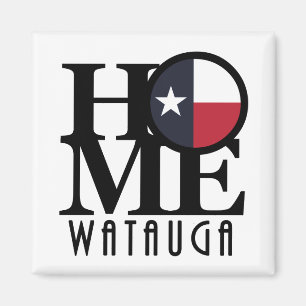 ZUHAUSE Watauga Texas Magnet