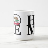 ZUHAUSE Watsonville CA Kaffeetasse (Mittel)