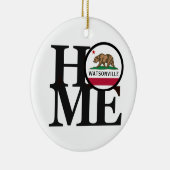 ZUHAUSE Watsonville CA Keramik Ornament (Rechts)