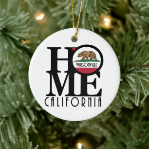 ZUHAUSE Watsonville Keramik Ornament