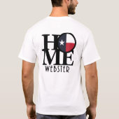 ZUHAUSE Webster Texas T-Shirt (Rückseite)