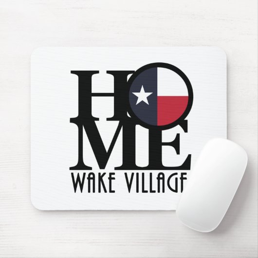 ZUHAUSE Wecke Village Texas Mousepad (Mit Mouse)