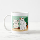 Zuhause weet Kitty Zuhause Kaffeetasse (Links)