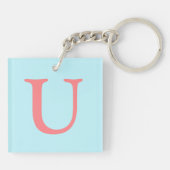 Zuhause weg schlüsselanhänger (Rückseite)