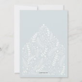 Zuhause Weihnachts-Party Einladung (Rückseite)