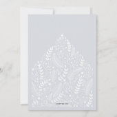 Zuhause Weihnachts-Party Einladung (Rückseite)