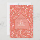 Zuhause Weihnachts-Party Einladung (Vorderseite)