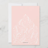 Zuhause Weihnachts-Party Einladung (Rückseite)