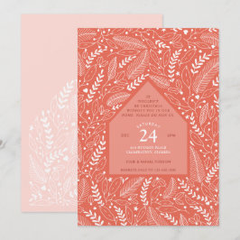 Zuhause Weihnachts-Party Einladung