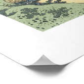 Zuhause (weiß) poster (Ecke)