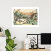 Zuhause (weiß) poster (Heimbüro)