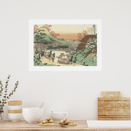 Zuhause (weiß) poster (Küche)