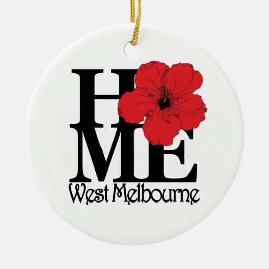 ZUHAUSE West Melbourne Keramik Ornament (Vorne)